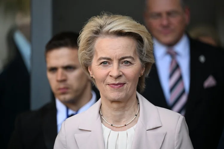Ursula Von Der Leyen, presidente da Comissão Europeia (AFP)